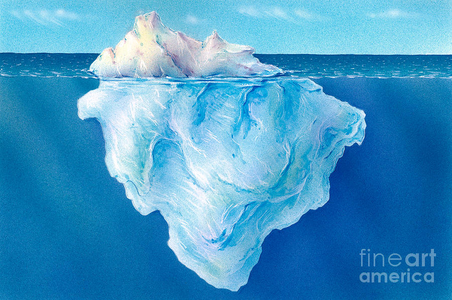 Iceberg Photograph by Carlyn Iverson
