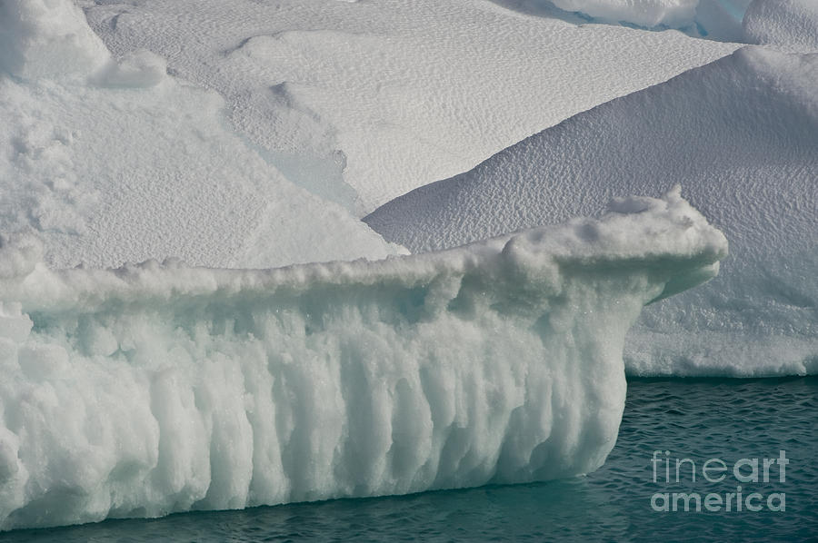 Iceberg Detail Photograph by John Shaw