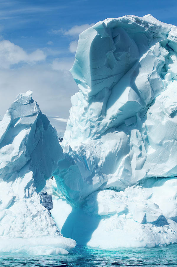 Iceberg, Gerlache Strait, Antarctica Photograph by Paul Souders