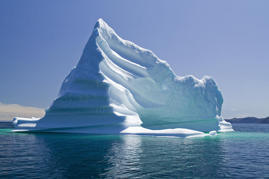 Iceberg, Newfoundland, Trinity Bay, Canada Photograph by SoopySue