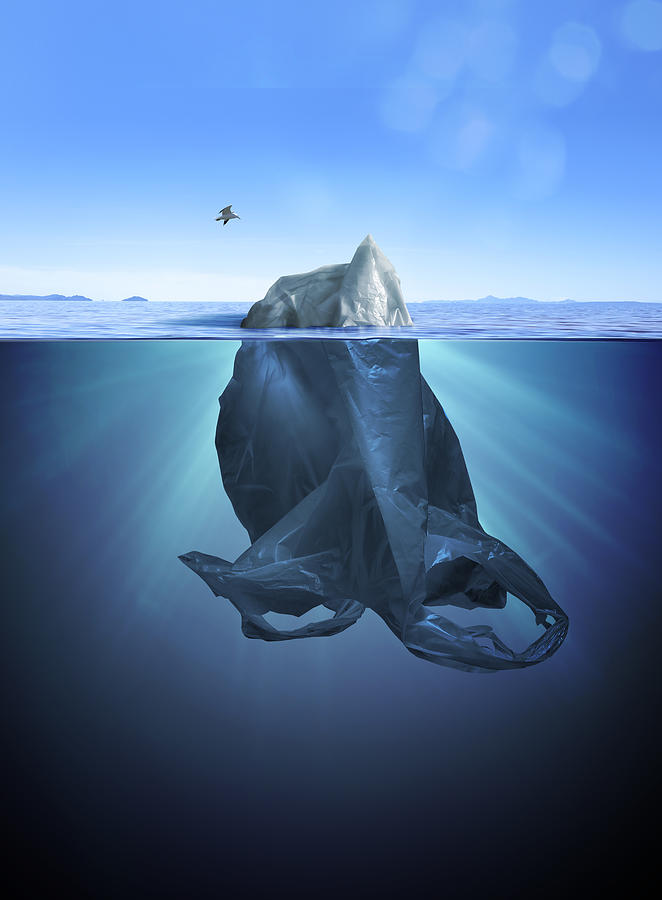 Iceberg Of Trash Photograph by Pick-uppath