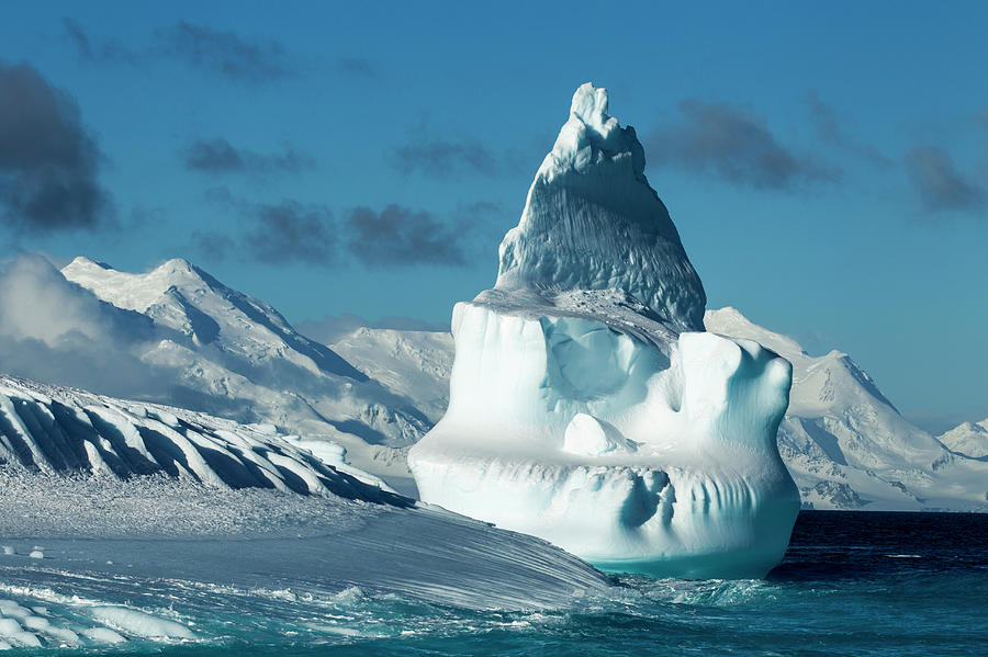 Iceberg, South Shetland Islands Photograph by Paul Souders