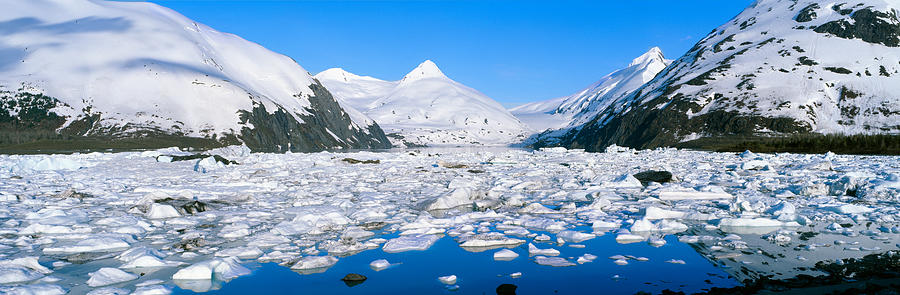 Icebergs In Portage Lake And Portage Photograph by Panoramic Images