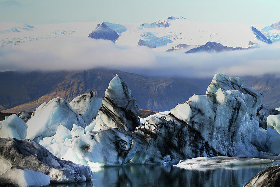 Icebergs Photograph by Sverrir Thorolfsson Iceland