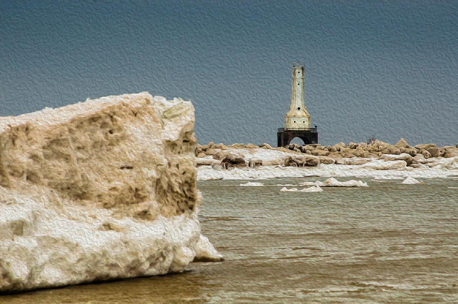 Iceburg Lighthouse Photograph by James  Meyer