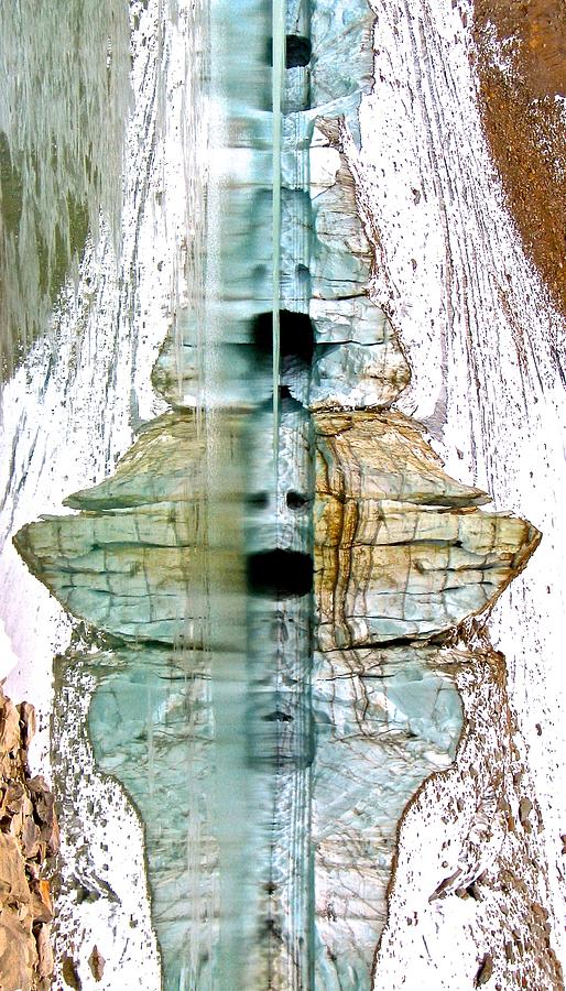 Icecaves Abstract Photograph by Brian Sereda