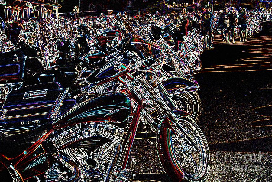 Iced Out Bikes Photograph by Anthony Wilkening