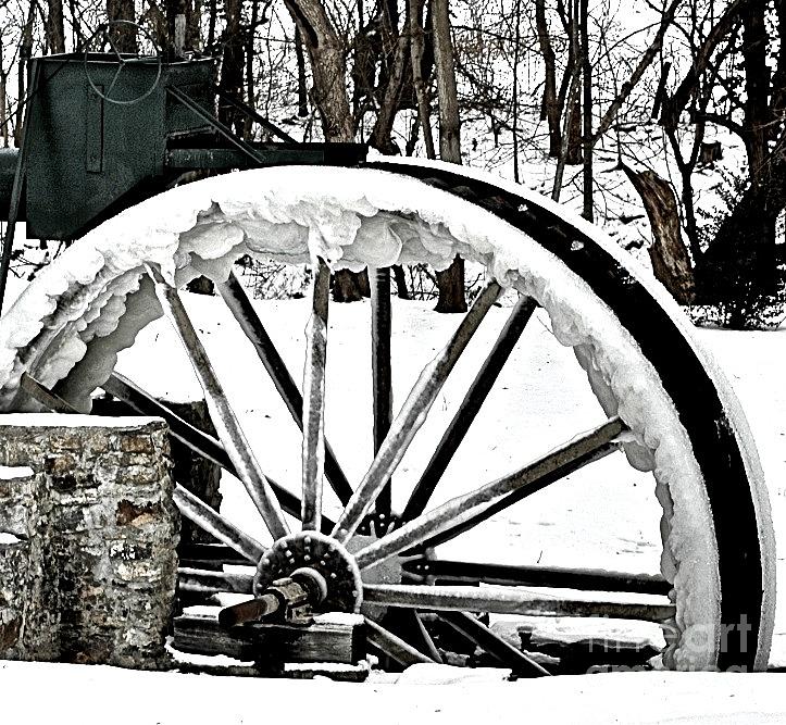 Iced Water Mill Photograph by Tracy Rice Frame Of Mind