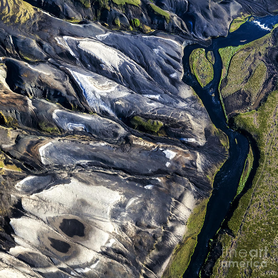 Iceland Aerial Photo Hekla Photograph by Gunnar Orn Arnason