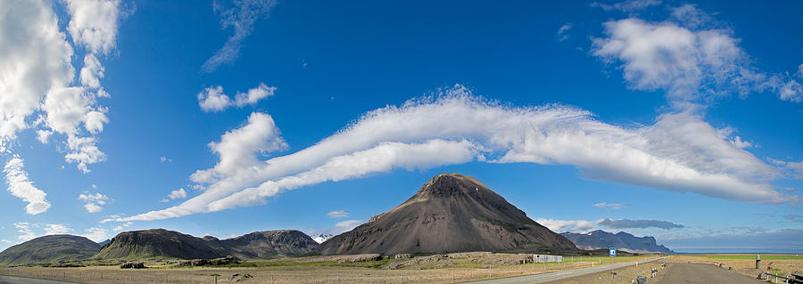 Iceland cloudscape panorama Photograph by Dirk Ercken