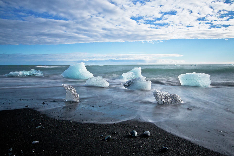 Iceland Glacier Shore Photograph by © Lostin4tune - Cedrik Strahm - Switzerland