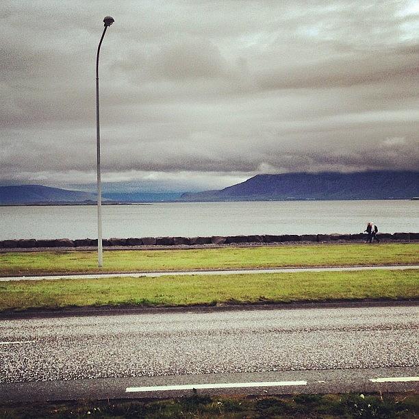 Iceland Photograph - #iceland Having Nice Hotel View by Ksenia Repina