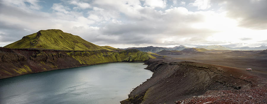 Iceland Highlands Panorama Photograph by Spreephoto.de