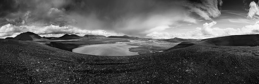 Nature Photograph - Iceland Landmannalaugar by Nina Papiorek