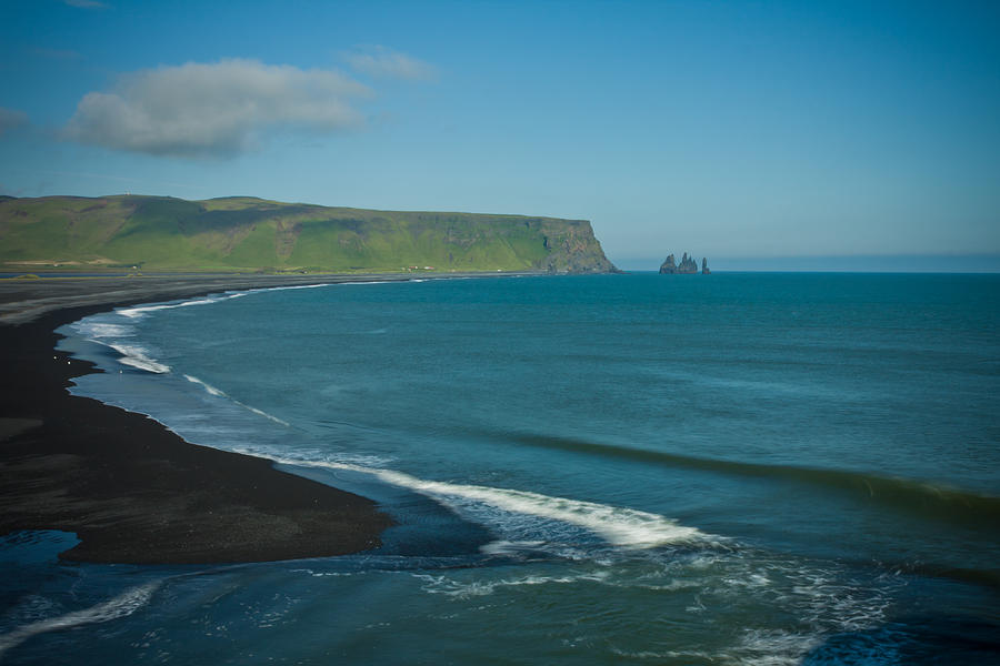 Icelandic Beach Photograph by Anthony Doudt