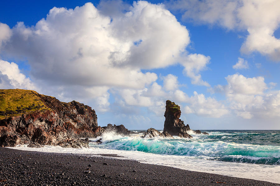 Western Icelandic coast Photograph by Alexey Stiop