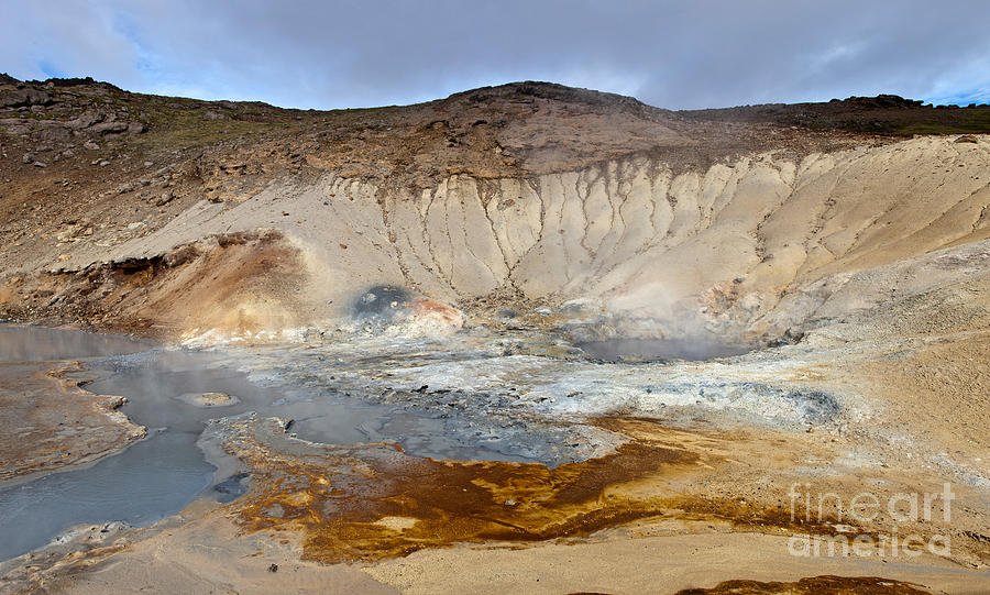 Icelandic Hot Springs Photograph by Greg Dimijian