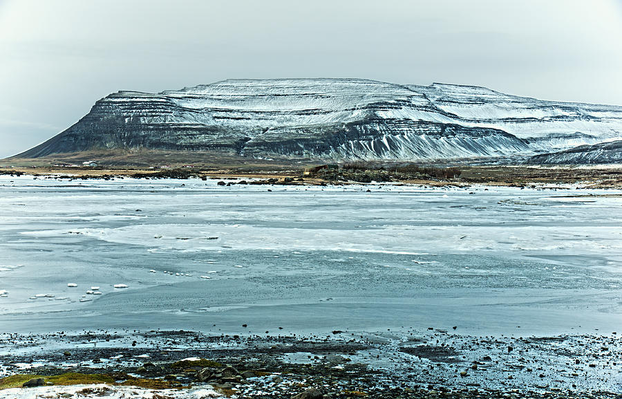 Icelandic Winter Landscape Photograph by Mike Santis