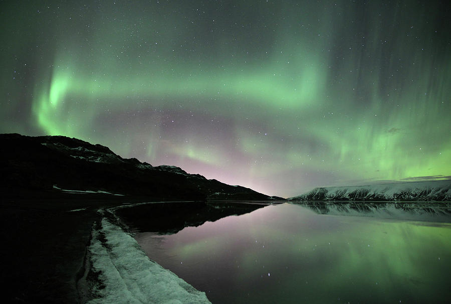 Icelands Aurora Photograph by By Chakarin Wattanamongkol Icelands Aurora Photograph by By Chakarin Wattanamongkol