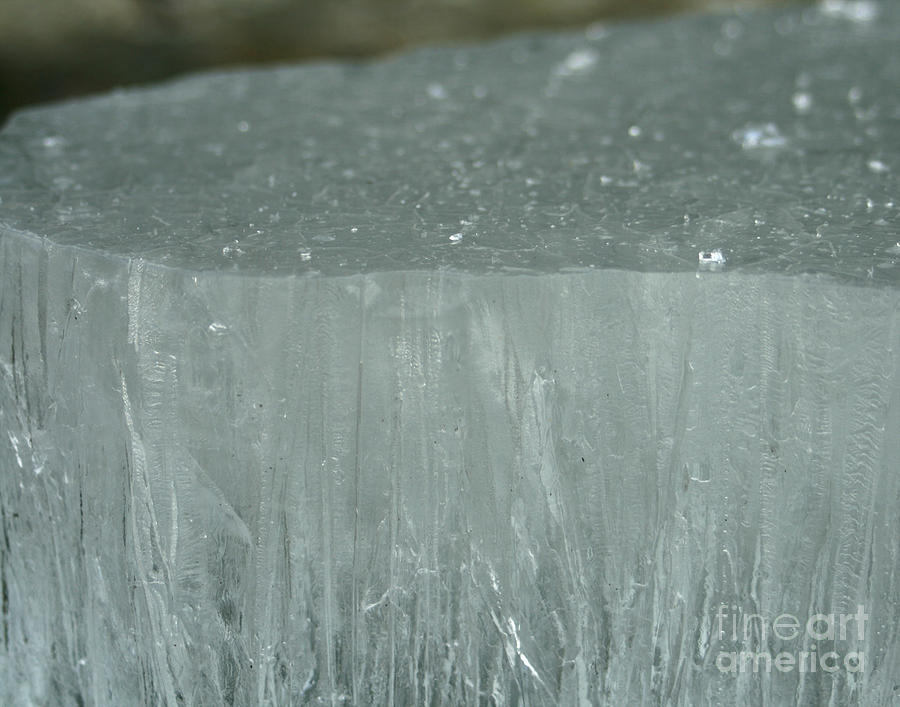 Abstract Photograph - Ices edge by Henry Ireland