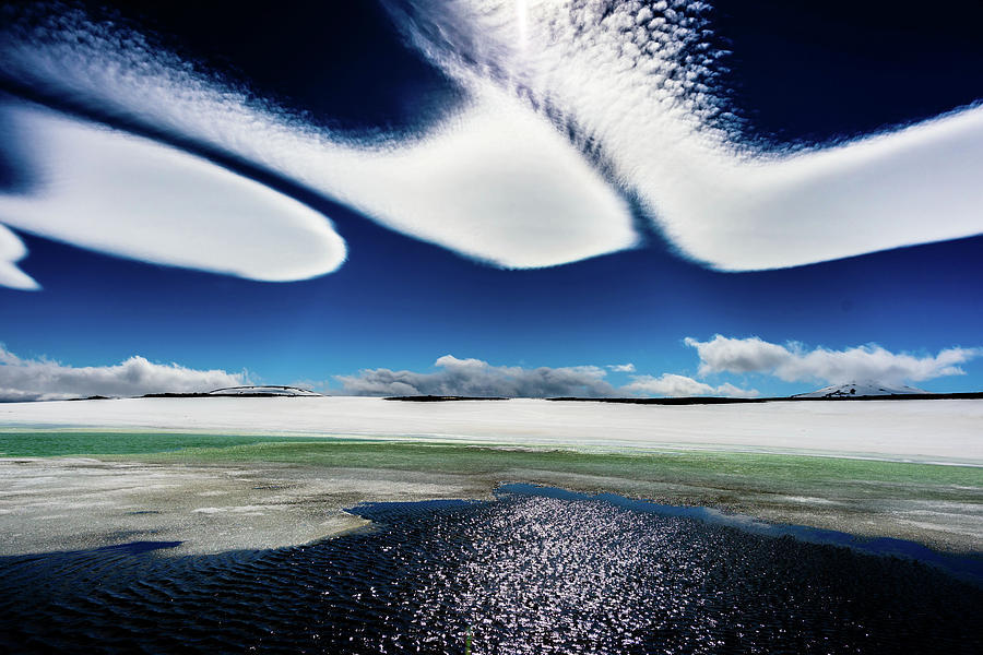 Icewind Photograph by Ralf Kayser