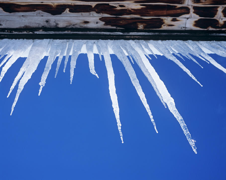 Icicles Photograph by Adam Hart-davis/science Photo Library