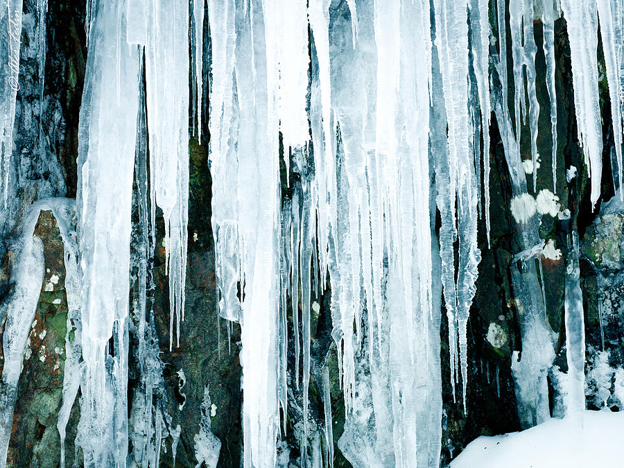 Icicles Photograph by Alexander Fedin