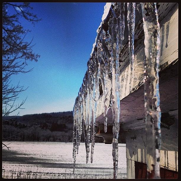 Icicles. #latergram Photograph by Jim Storer