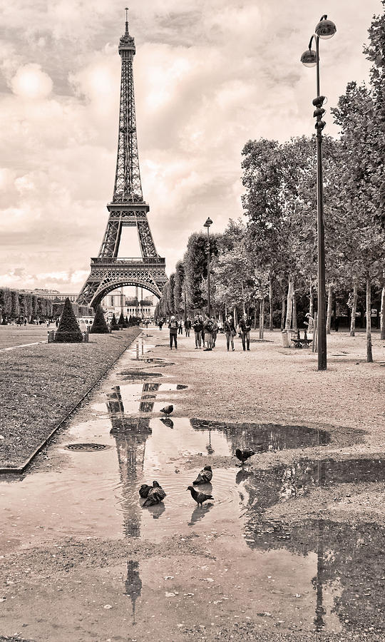 Icon Reflected Sepia Photograph by Lindley Johnson