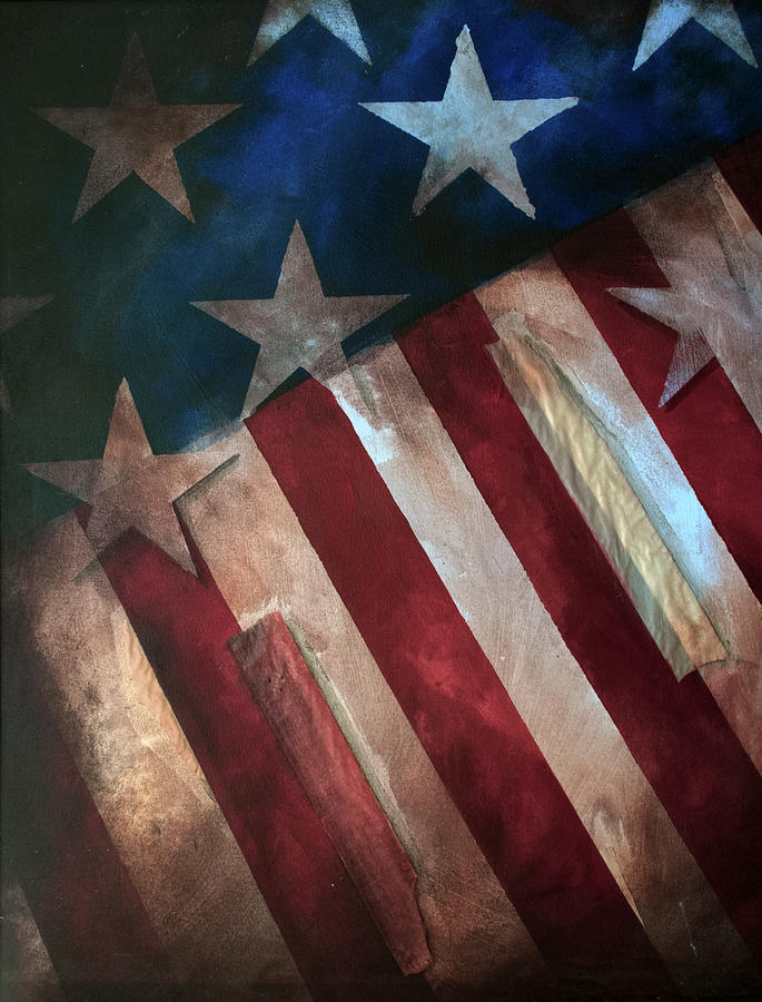 Flag Painting - Icon by Sean Parnell