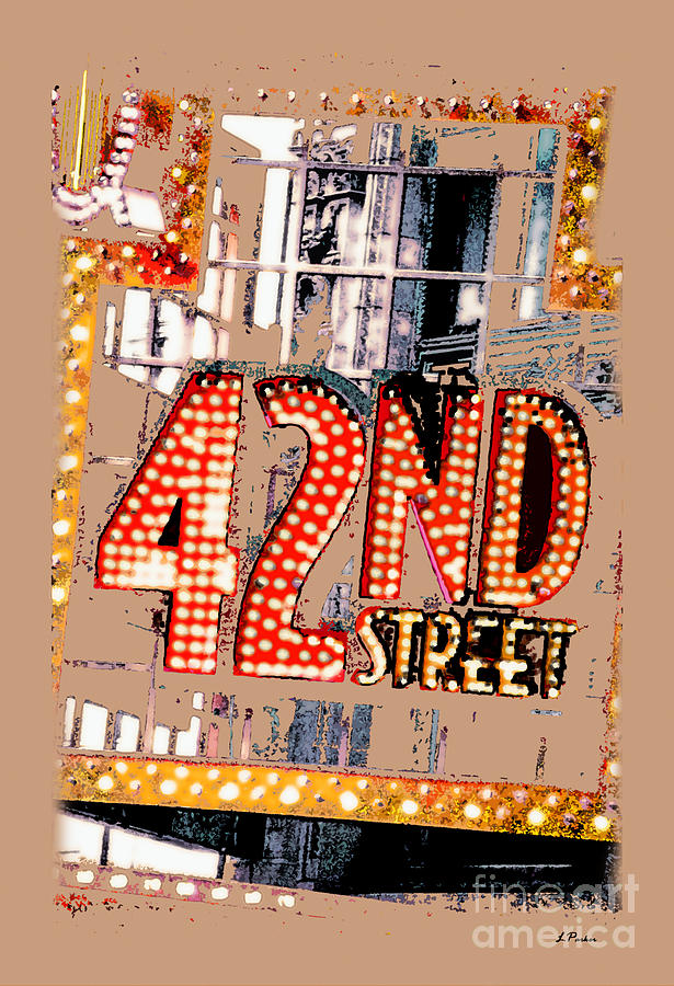 Iconic 42nd Street-NYC Photograph by Linda Parker