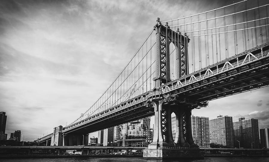 Iconic Brooklyn Bridge Photograph by GCShutter