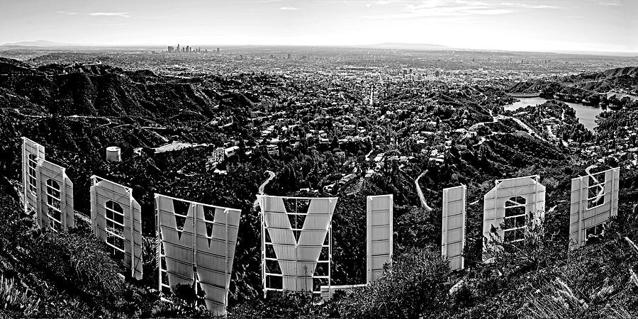Winter Photograph - Iconic Hollywood  by Art K