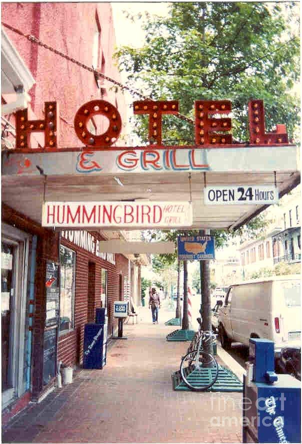Iconic Landmark Humming Bird Hotel And Grill In New Orelans Louisiana Photograph by Michael Hoard