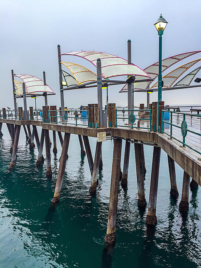 Iconic Redondo Beach Pier Photograph by Art Block Collections