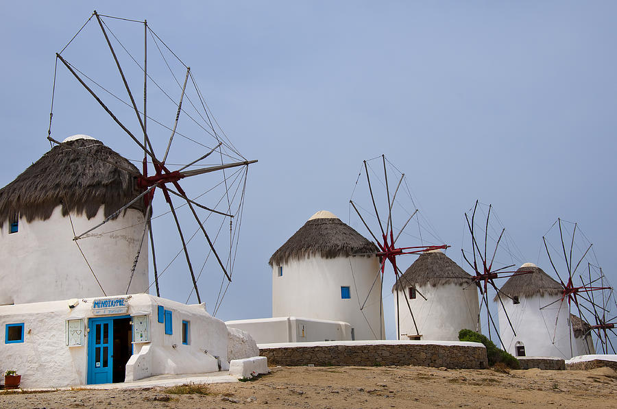 Iconic Windmills  Photograph by Brenda Kean
