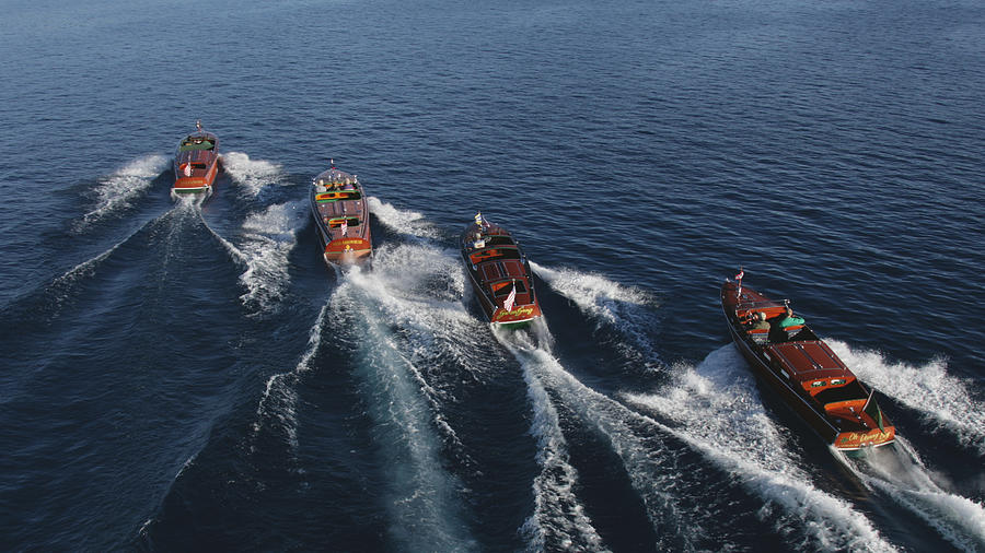 Iconic Wooden Runabouts Photograph by Steven Lapkin