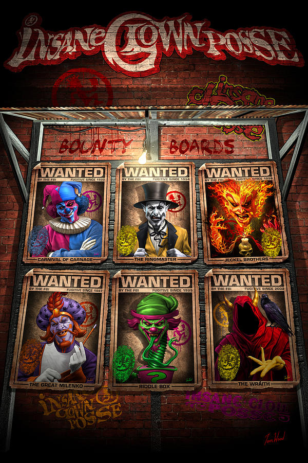 Icp Bounty Boards Digital Art by Tom Wood