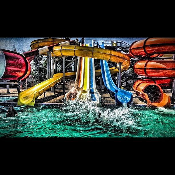 Waterpark Photograph - #ic_water #water_rv #irox_water by Alexandr Dobrovan