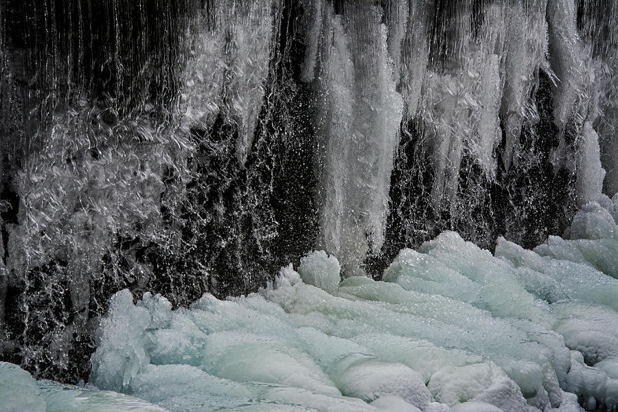 Icy Waterfall Number 677 Photograph by Phil Cardamone