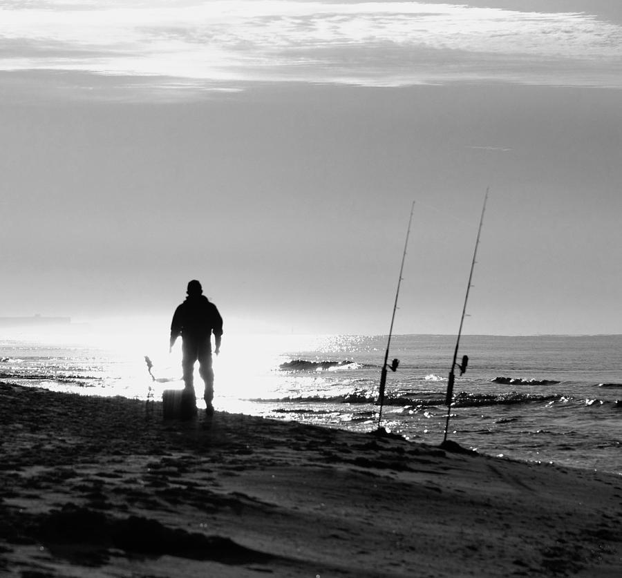 Id rather be Fishing Photograph by Paul Wilford