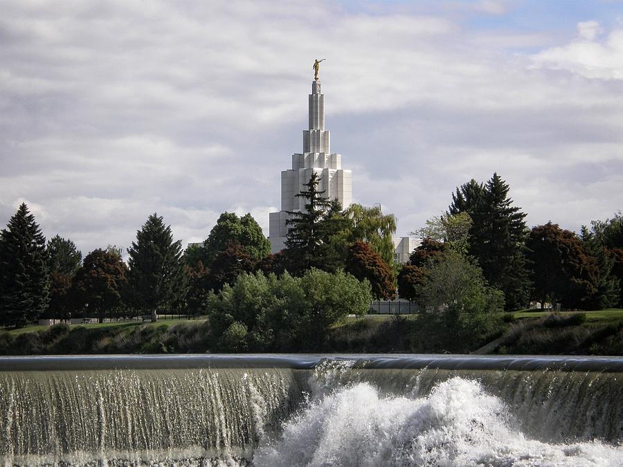 Idaho Falls Temple Photograph