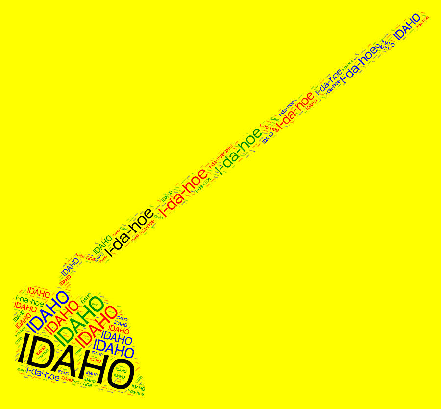 Idaho Humore Painting by Bruce Nutting