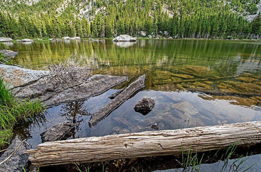 Mountain Photograph - Idaho Lake by Elijah Weber