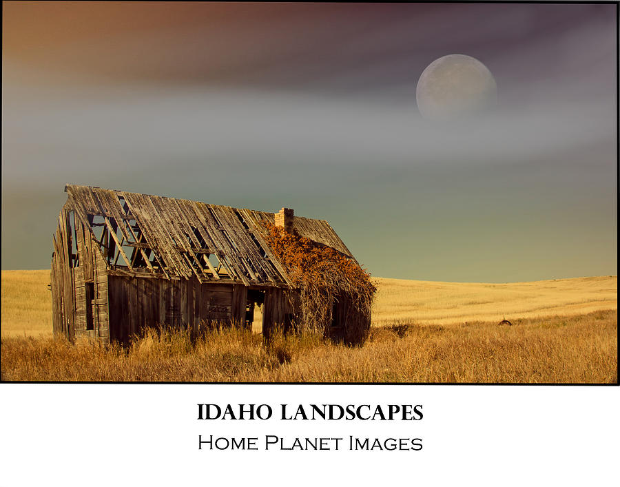 Barn Photograph - Idaho Landscapes - Barn by Janis Knight