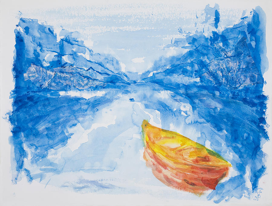 Boat Painting - Ideal by Sviatoslav Alexakhin