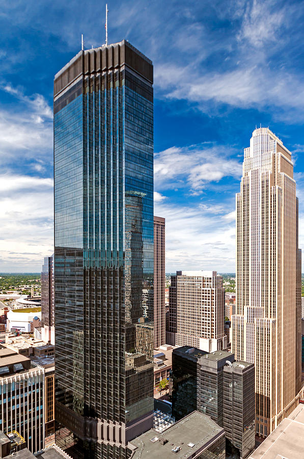 IDS And Wells Fargo Towers Photograph By Lonnie Paulson - Fine Art America