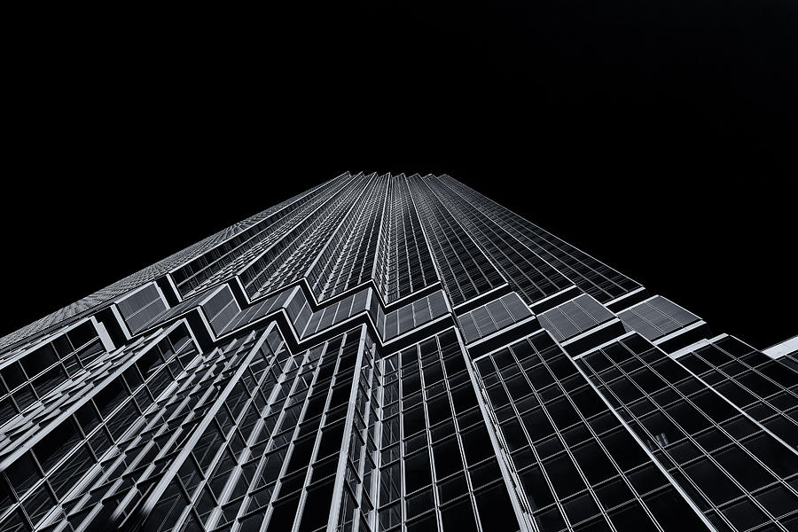 IDS Tower Minneapolis  mono Photograph by Rachel Cohen