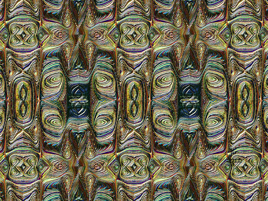 Fractal Digital Art - If There Were A Beginning by Janet Russell Fractal Digital Art - If There Were A Beginning by Janet Russell
