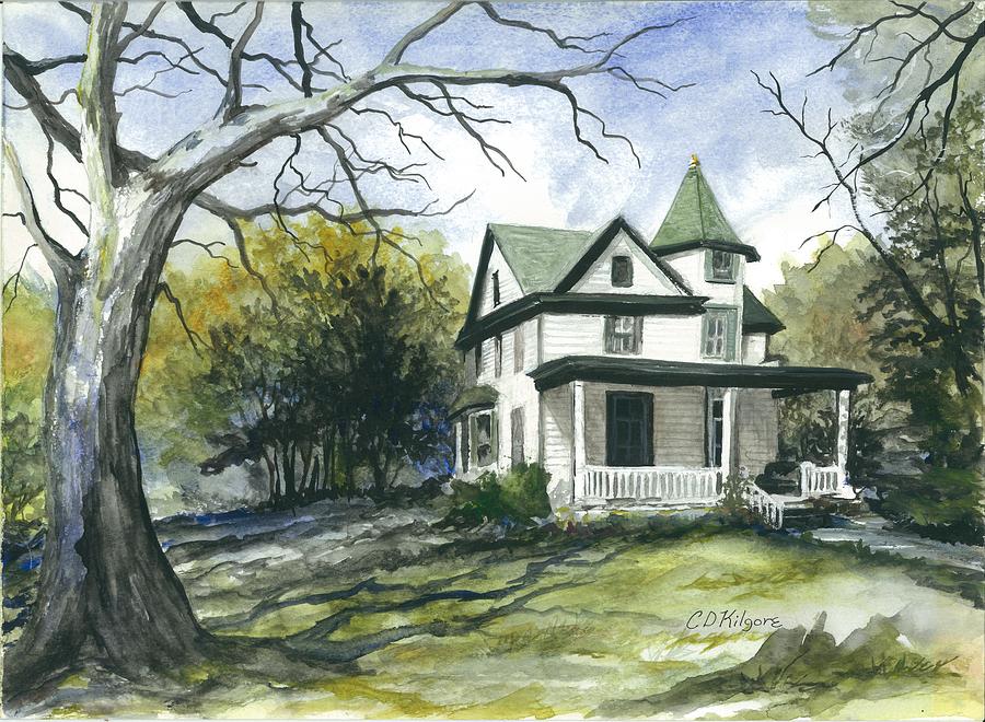 If This house Could Talk Painting by Dianna Kilgore | Fine Art America